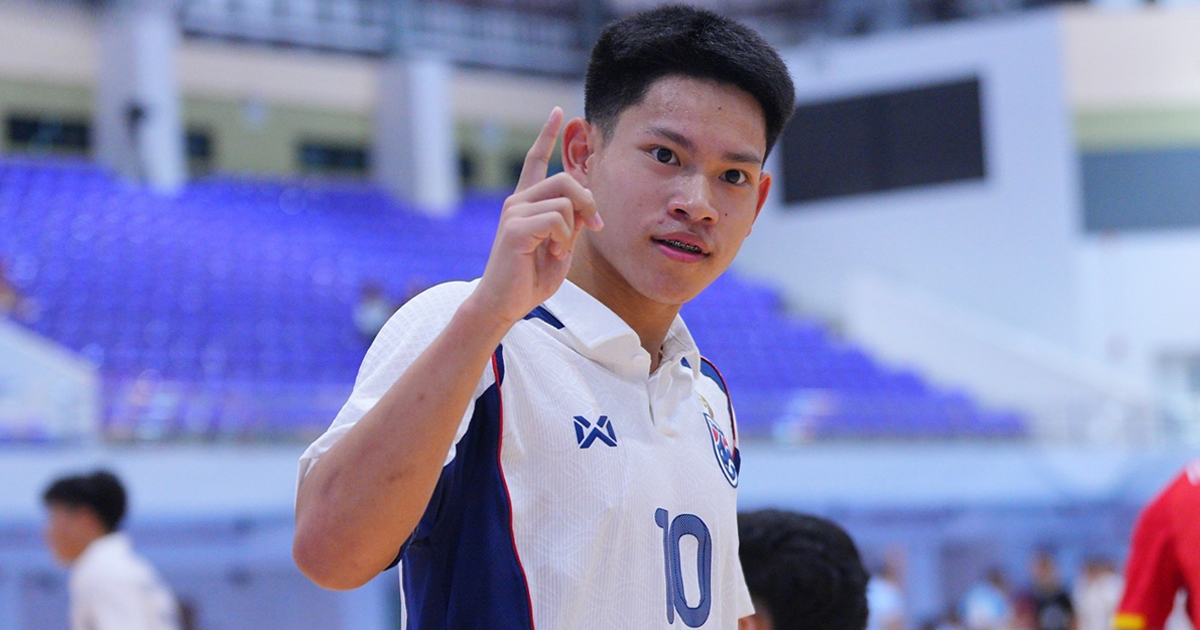 “บุญฤทธิ์” เผยหลังยิงประตูช่วย “ฟุตซอลไทย U16” อัดเวียดนาม 5-1